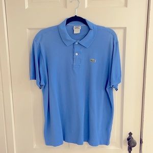 Lacoste Polo Shirt Size 6 (M) in Royal Blue